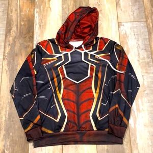 Spider-Man Cosplay Costume Men’s Hoodie